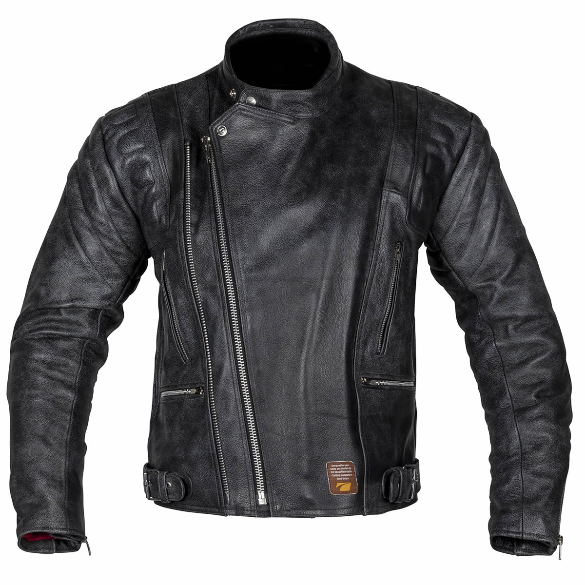 Spada Road Cruiser Mens Leather Armoured Black Motorcycle Motorbike Spada Road Cruiser Mens Leather Armoured Black Motorcycle Motorbike Jacket